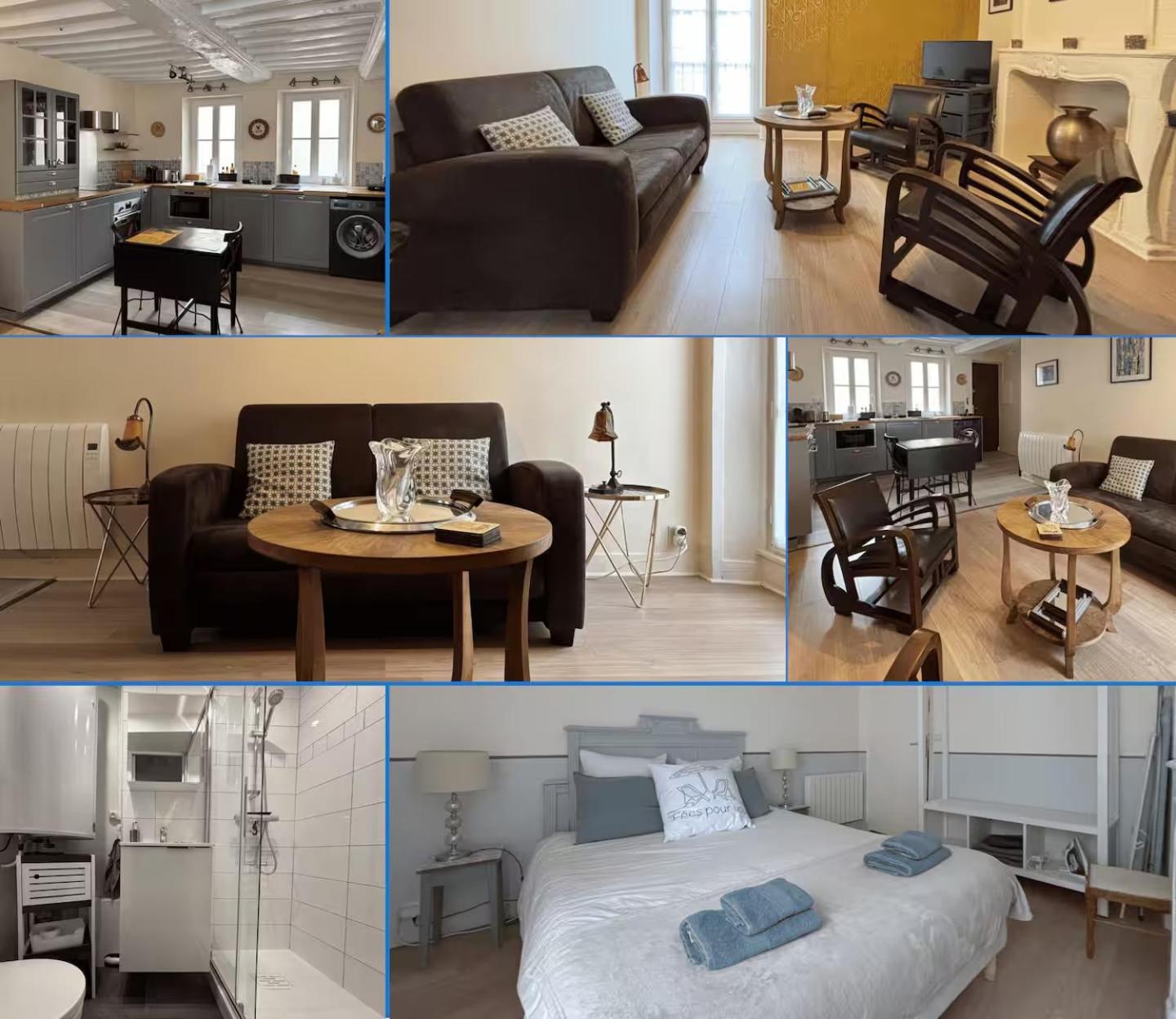 Les Remparts Apt Spacieux 1 Er Etage Renove Joliment Decore Bien Equipe Plein Centre Bayeux Proche Plages Du Debarquement Parking Gratuit A Proximite Exteriér fotografie